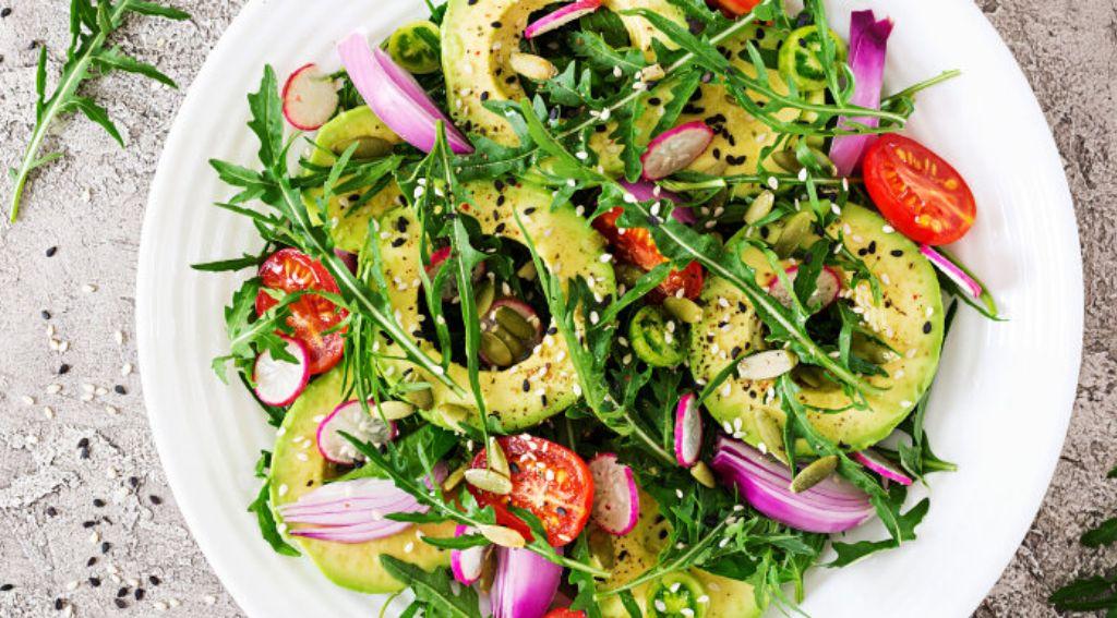Vegan-food-salad