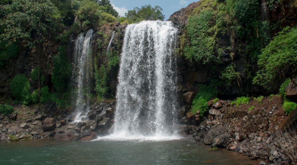 Thoseghar Waterfall near Pune 