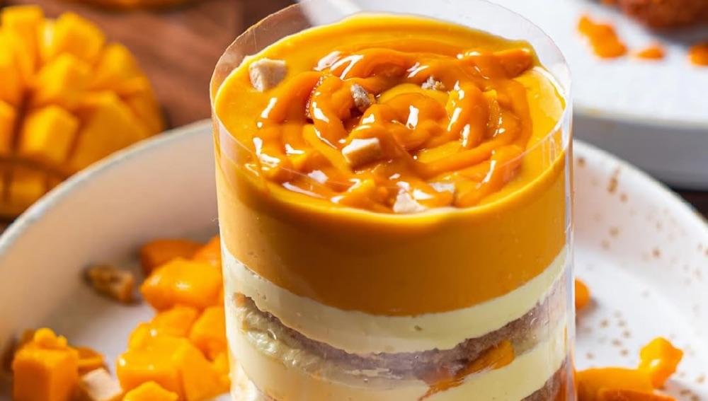 Mango Pull Me Up Cake at Bastian Mumbai