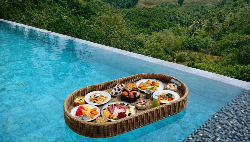 Floating Pool Breakfast Karjat